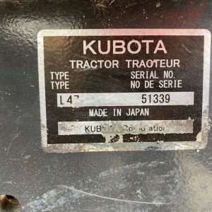 2018 Kubota Tractors L47