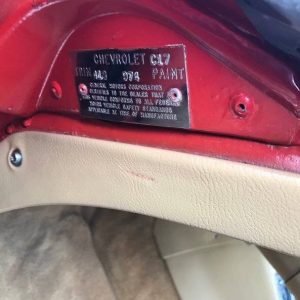 1970 Chevrolet Corvette Numbers Matching Convertible