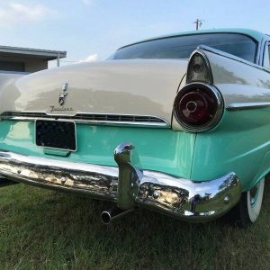 1955 Ford Crown Victoria Skyliner Glass Roof V8 3SPD AC