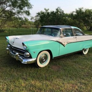 1955 Ford Crown Victoria Skyliner Glass Roof V8 3SPD AC