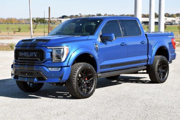 2022 Ford F150 Lariat Blue Metallic